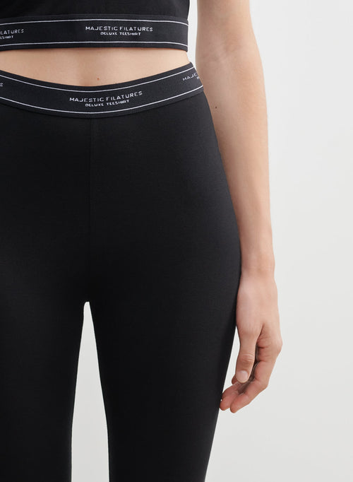 Pantalones de viscosa y elastano - MAJESTIC FILATURES