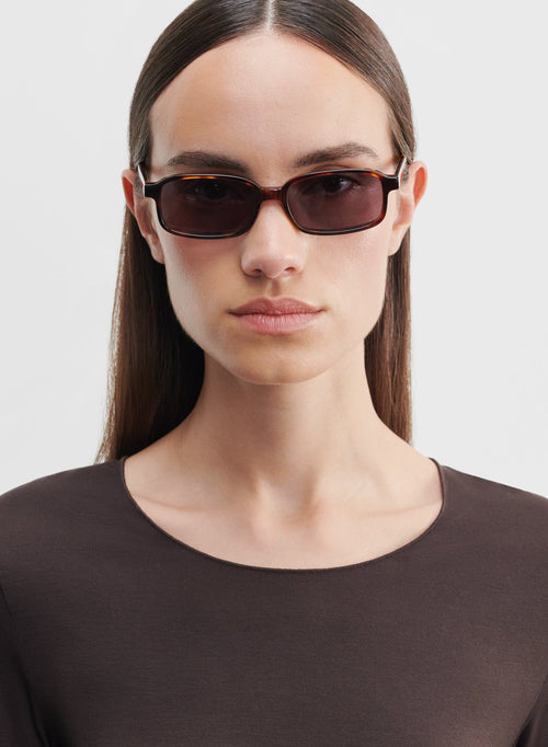 Viscose and elastane T-shirt - MAJESTIC FILATURES