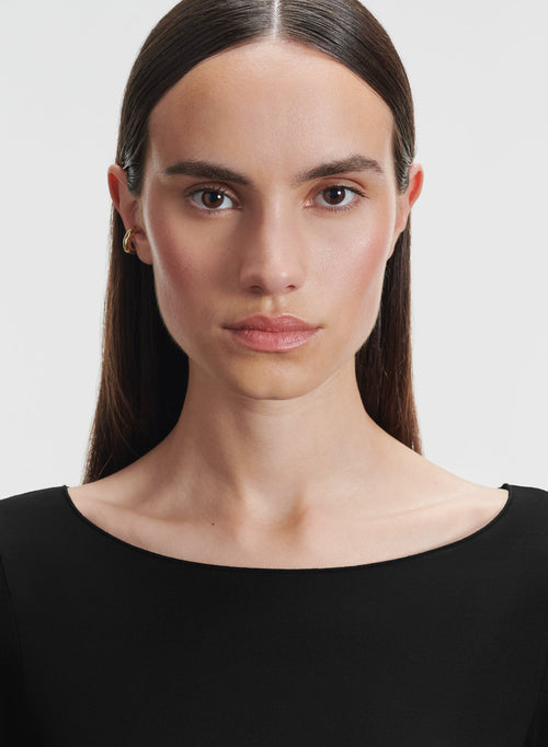 Viskose- und Elastan-T-Shirt - MAJESTIC FILATURES