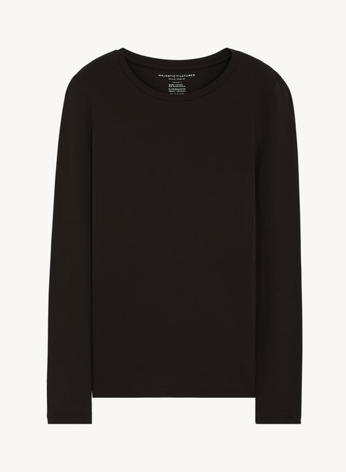 T-shirt en viscose et élasthanne - MAJESTIC FILATURES