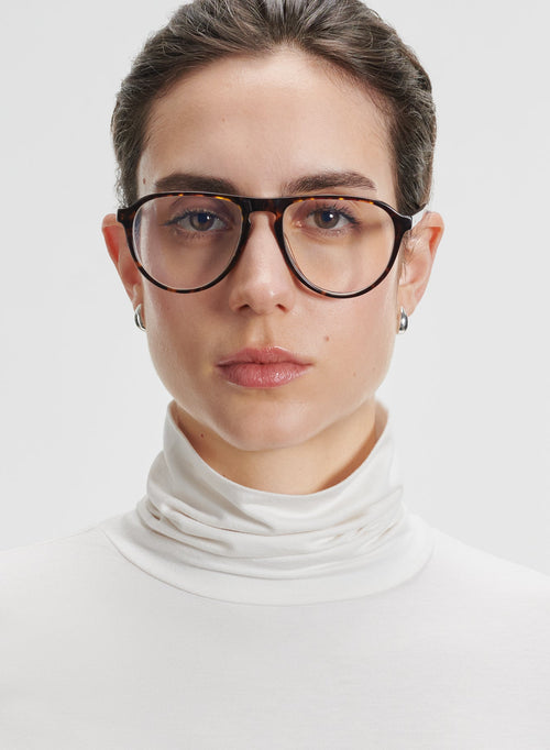 Viskose- und Elastan-T-Shirt - MAJESTIC FILATURES