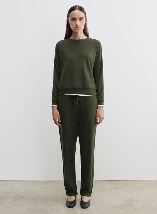 Pantalon en viscose et élasthanne - MAJESTIC FILATURES