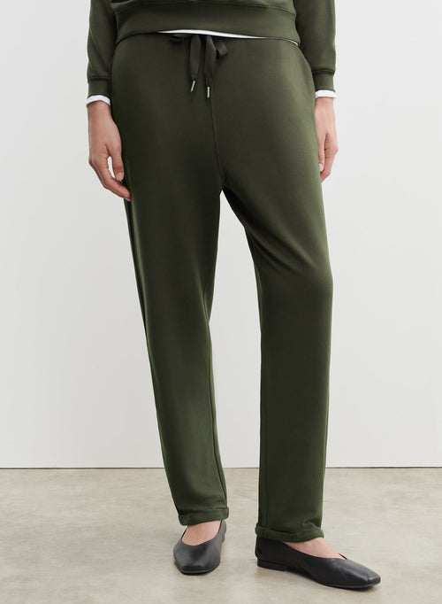 Viscose and elastane pants - MAJESTIC FILATURES