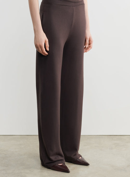 Pantalon en viscose et élasthanne - MAJESTIC FILATURES