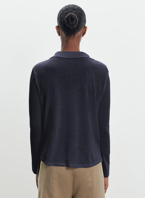 Shirt in cotton and cashmere - MAJESTIC FILATURES