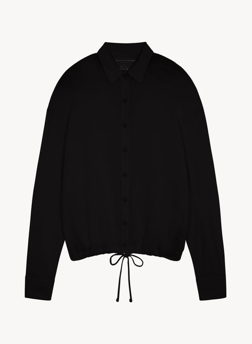 Shirt in cotton and cashmere - MAJESTIC FILATURES