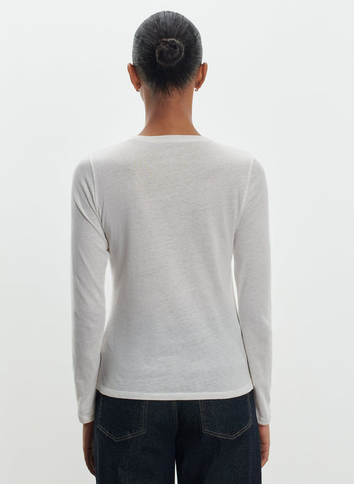 Camiseta de algodón orgánico y cachemir - MAJESTIC FILATURES