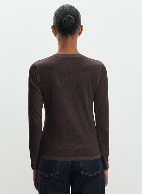 Organic cotton and cashmere T-shirt - MAJESTIC FILATURES