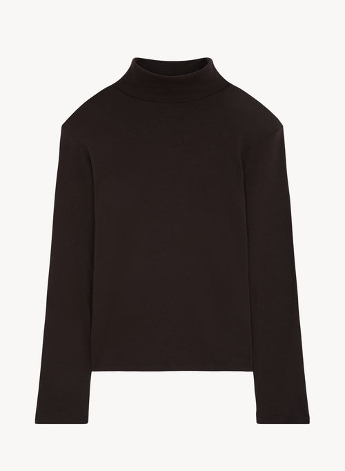 T-shirt in organic cotton and cashmere - MAJESTIC FILATURES