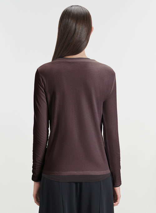 T-Shirt aus bio-baumwolle - MAJESTIC FILATURES