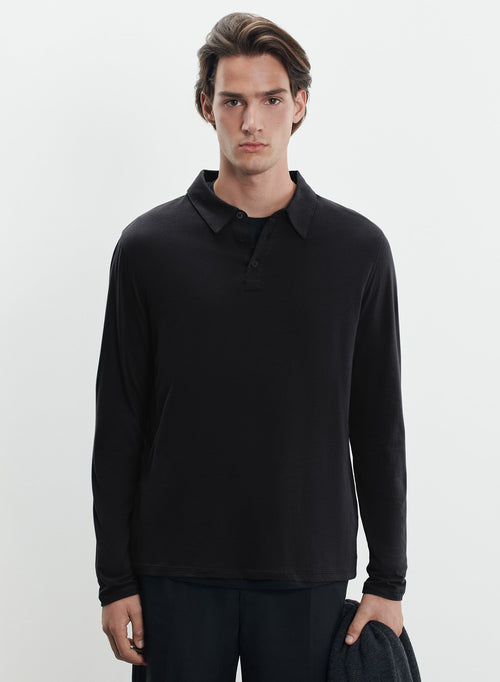 Organic cotton polo shirt - MAJESTIC FILATURES