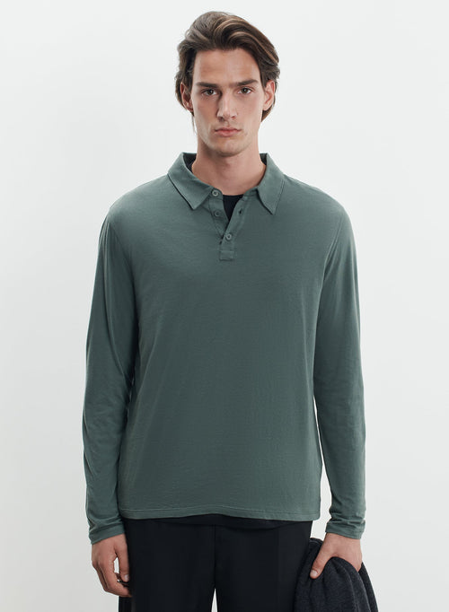 Polo en coton organique - MAJESTIC FILATURES