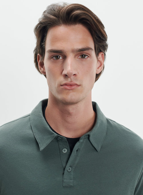 Polo en coton organique - MAJESTIC FILATURES