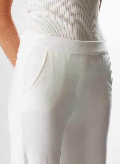 Pantalon Milk en Coton organique, Modal et Elasthanne - MAJESTIC FILATURES