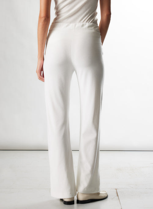 Pantalon Milk en Coton organique, Modal et Elasthanne - MAJESTIC FILATURES