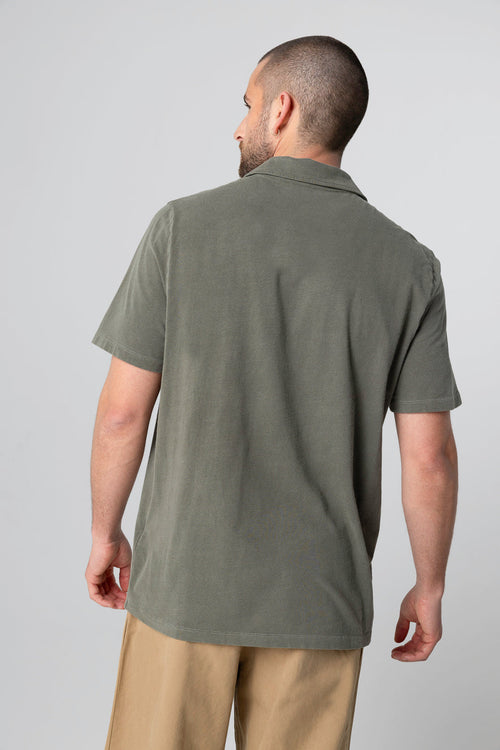 Polo Jungle Manches Courtes en Coton organique / Elasthanne - MAJESTIC FILATURES