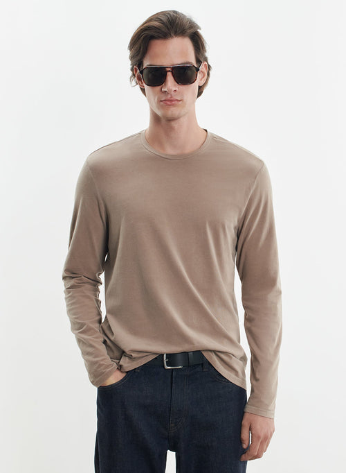 T-shirt en coton organique et élasthanne - MAJESTIC FILATURES