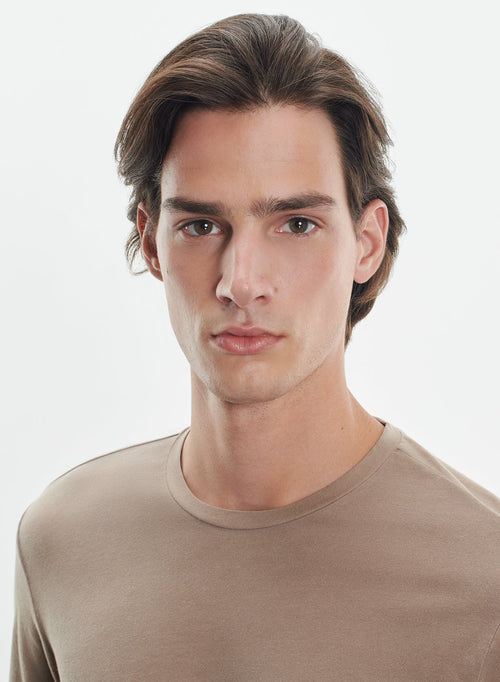 T-shirt en coton organique et élasthanne - MAJESTIC FILATURES