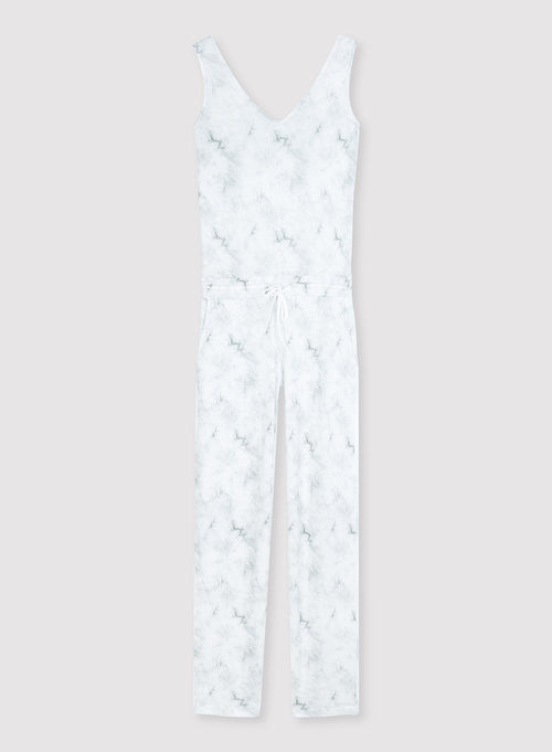 <p>U-neck tank top with a spotted print in relief and lamé.</p><p>It can simply be worn tucked into a pair of jeans to brighten up your look.</p> - MAJESTIC FILATURES