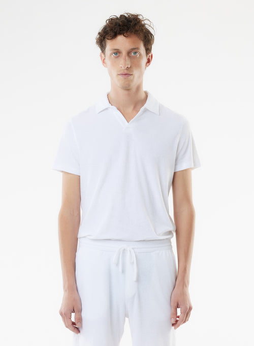 White Organic Cotton / Modal Shorts - MAJESTIC FILATURES