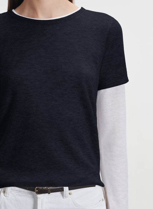 Camiseta de cachemira - MAJESTIC FILATURES