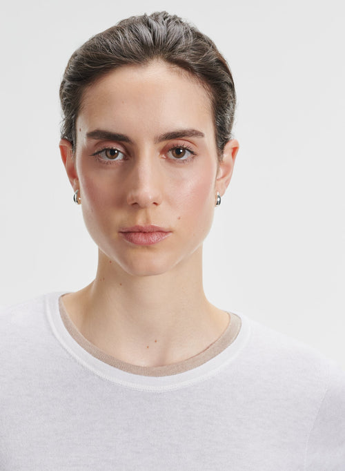 Cashmere T-shirt - MAJESTIC FILATURES