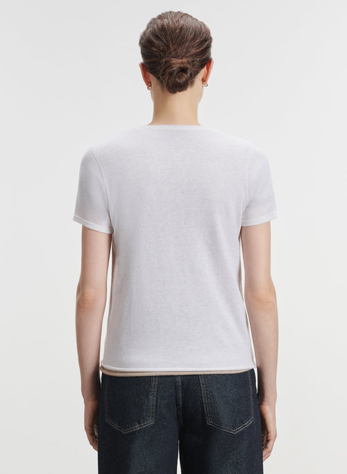 Cashmere T-shirt - MAJESTIC FILATURES
