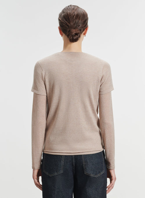 Cashmere T-shirt - MAJESTIC FILATURES