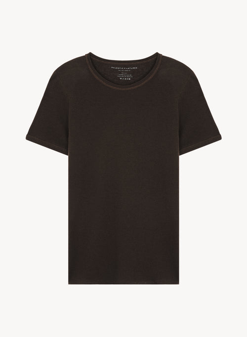 T-shirt en cachemire - MAJESTIC FILATURES