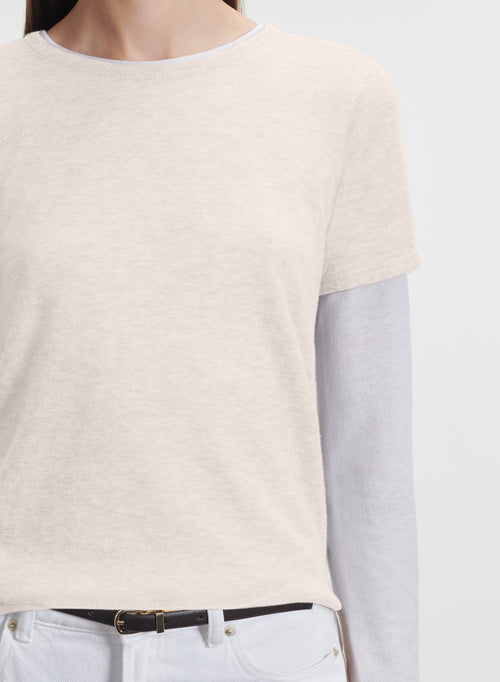 Cashmere T-shirt - MAJESTIC FILATURES