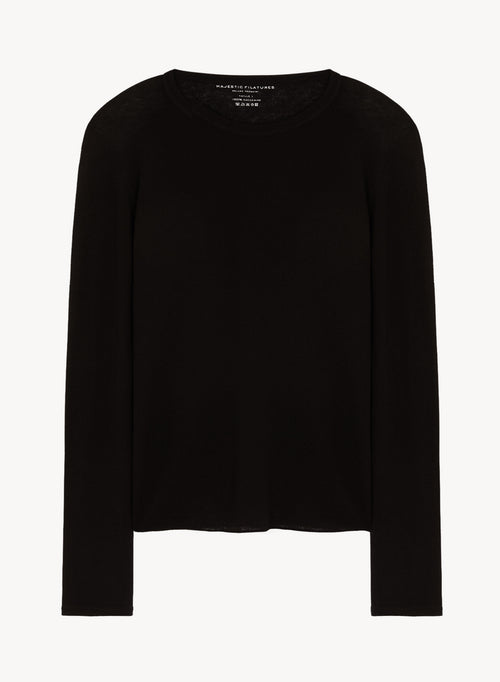 Cashmere T-shirt - MAJESTIC FILATURES