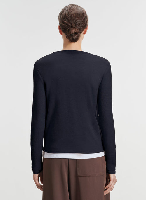 Kaschmir-T-Shirt - MAJESTIC FILATURES