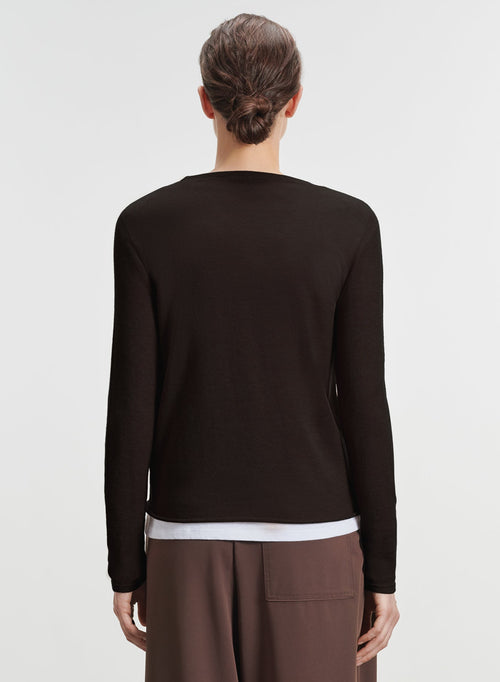 Kaschmir-T-Shirt - MAJESTIC FILATURES
