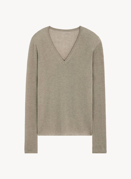 Cashmere T-shirt - MAJESTIC FILATURES