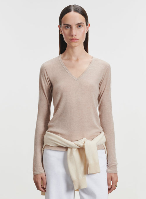 Cashmere T-shirt - MAJESTIC FILATURES