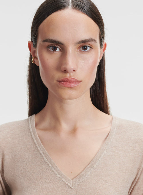 Cashmere T-shirt - MAJESTIC FILATURES