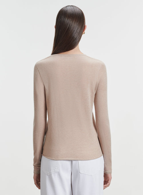 Cashmere T-shirt - MAJESTIC FILATURES