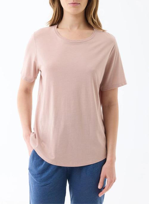 Flamingo Elbow Sleeve Shirt - MAJESTIC FILATURES