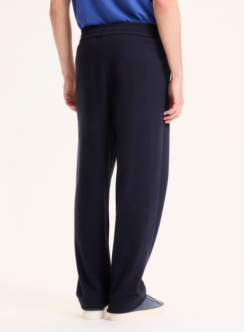 Pantalon Marine en Coton organique - MAJESTIC FILATURES