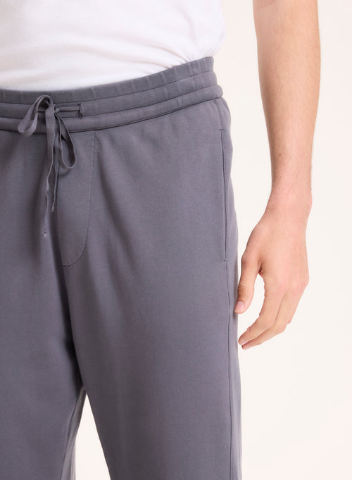 Pantalon Gris en Coton organique - MAJESTIC FILATURES