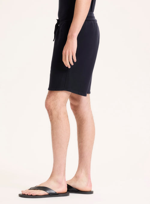 Purple Boat Neck Short Sleeve T-shirt - MAJESTIC FILATURES