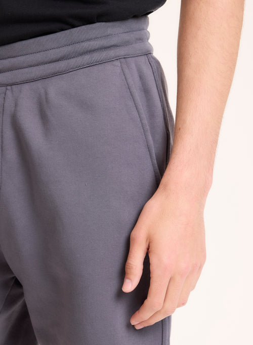 Short Gris en Coton organique - MAJESTIC FILATURES