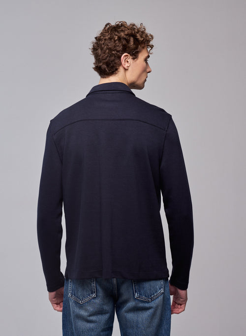 Chemise Marine Chemise Manches Longues en Lyocel, Tencel / Coton organique - MAJESTIC FILATURES