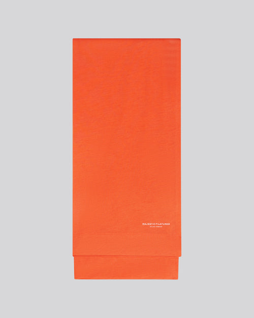 Orange Viscose/Cashmere Scarf - MAJESTIC FILATURES