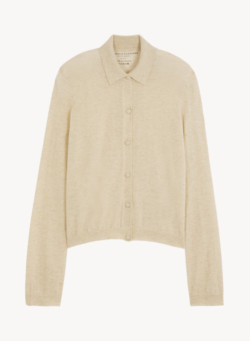 Shirt in cashmere  - MAJESTIC FILATURES
