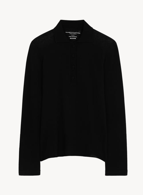 Polo en cachemire - MAJESTIC FILATURES