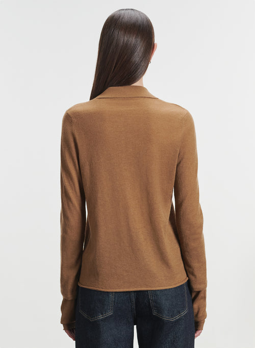 Kaschmir-Poloshirt - MAJESTIC FILATURES