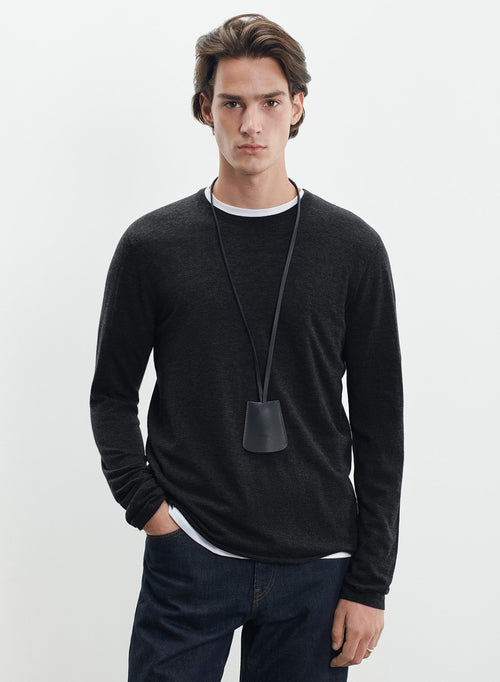 Cashmere T-shirt - MAJESTIC FILATURES