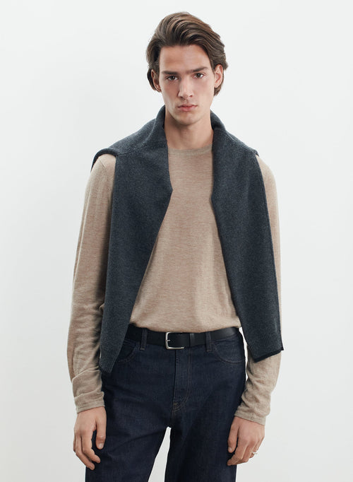Cashmere T-shirt - MAJESTIC FILATURES