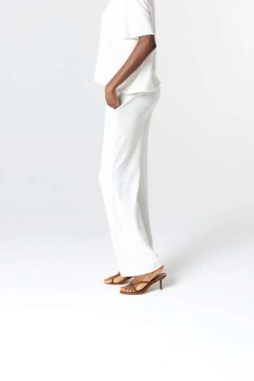 Pantalon Milk en Coton organique / Polyamide - MAJESTIC FILATURES